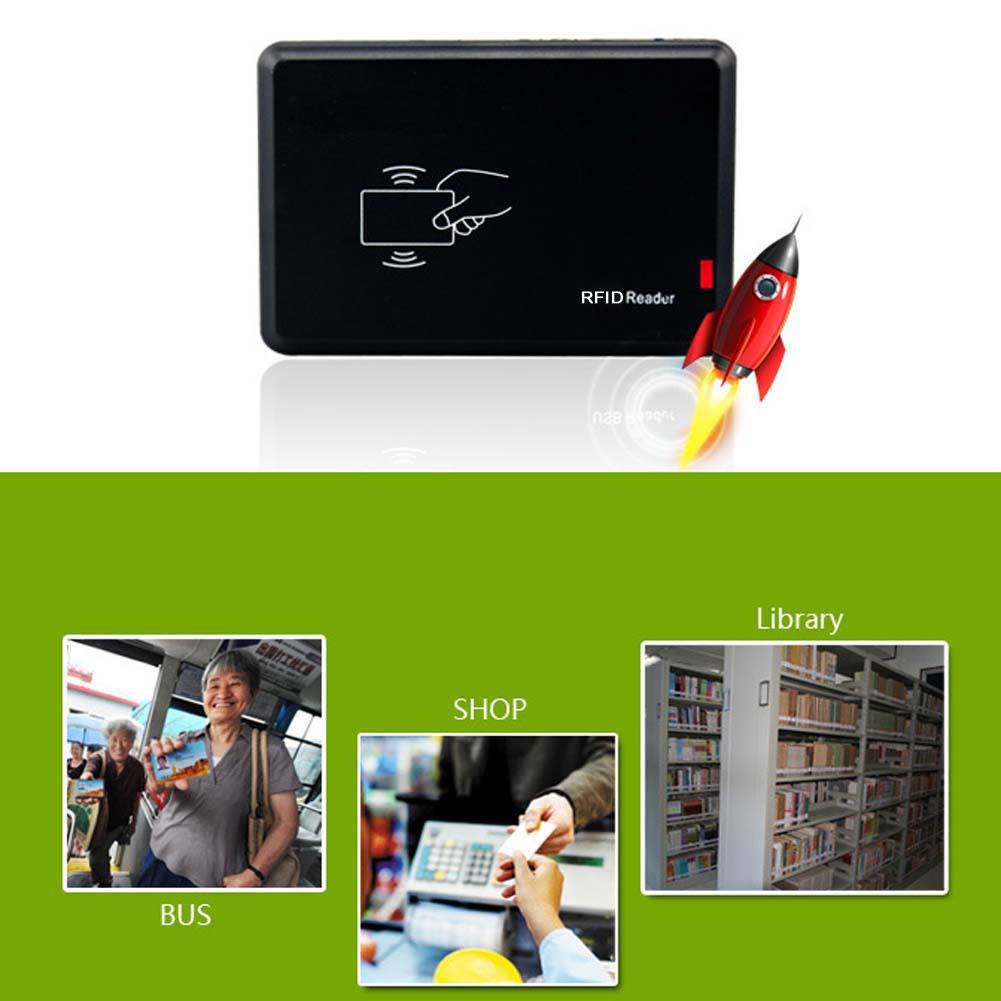 USB RFID Smart Card Reader Portable Contactless Proximity Sensor FKU66 Banking Card Reader Chip Card Reader