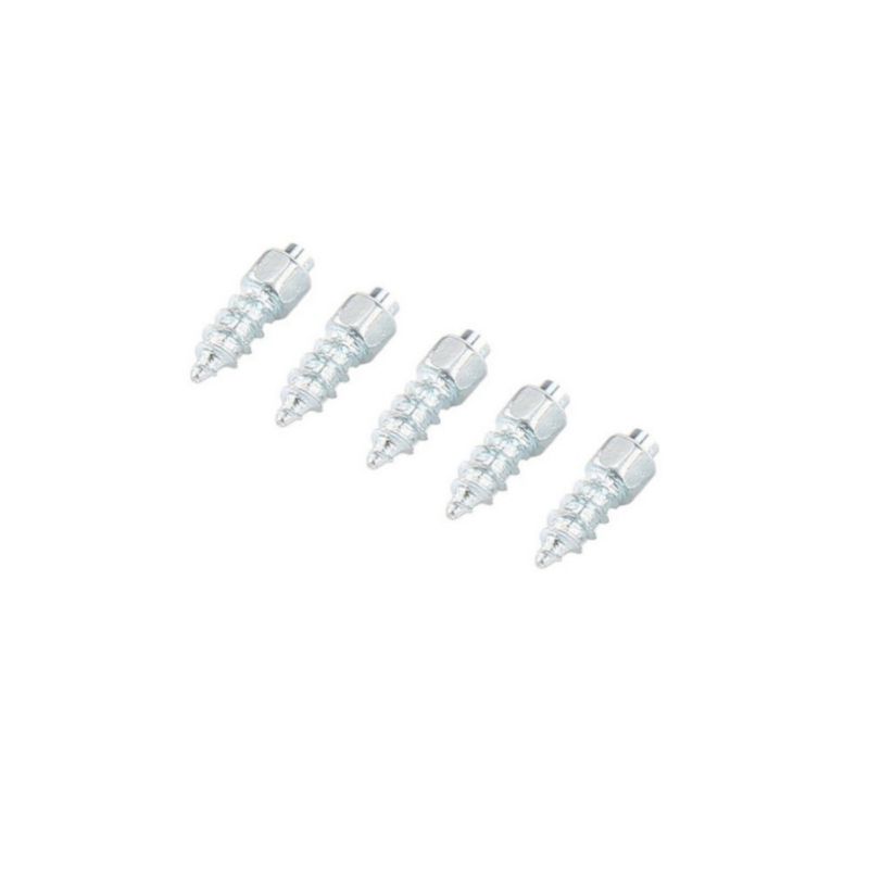100 Uds invierno rueda de coche terminales neumático antideslizante clavo clavos para neumáticos de coche pendientes de tornillo de nieve picos estilo de coche neumático Accesorios