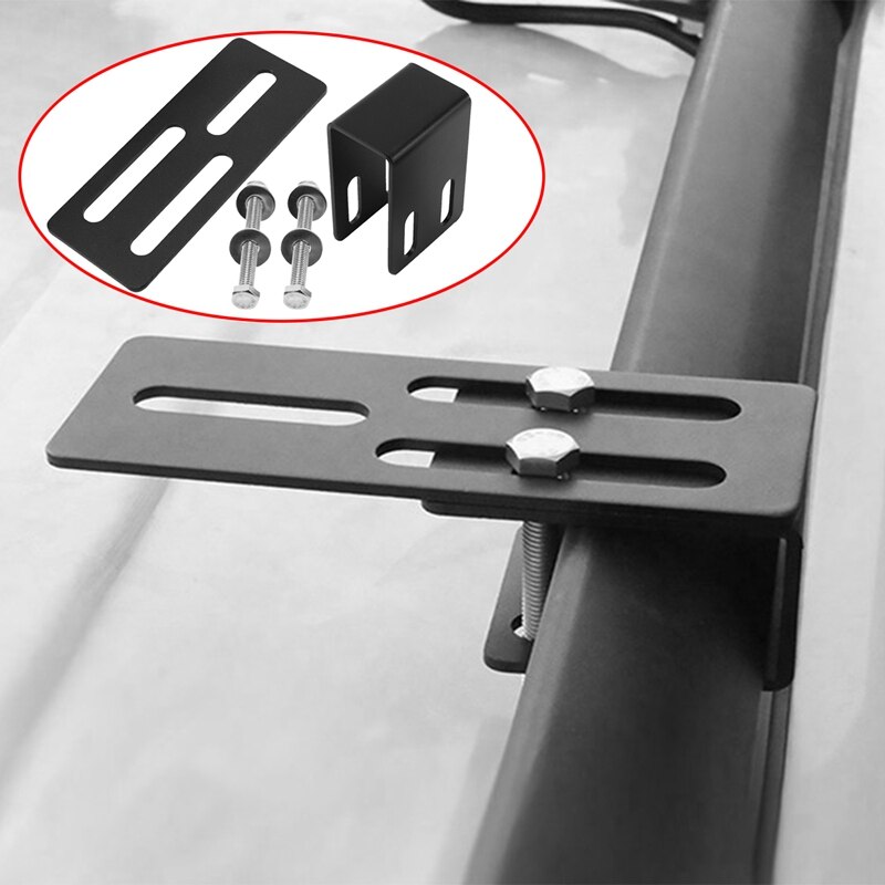 Universal Car Luggage Mounting Bracket Vehicle Spotlight Strip Light Stand Roof Bag Rack Easy to Install for SUV Off Road Vehicl