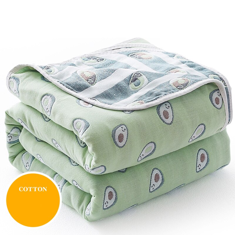100% bomulls baby täcke baby tecknat mönster baby... – Vicedeal