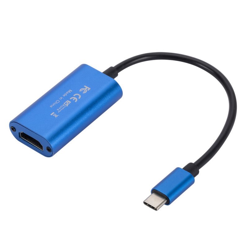 Type-C Video Capture Card Hdmi-Compatibel Type-C Game Live Video-opname Online Onderwijs Opname