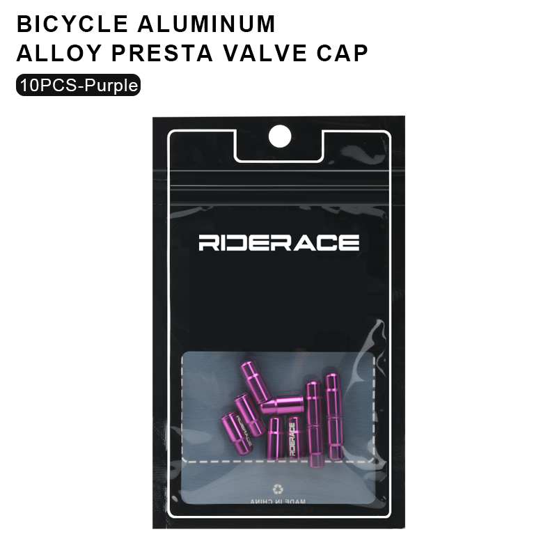 Riderace cykeldäcksventilhatt aluminium cnc mtb racercykel slang däckgasmunstycke skydd för av fv schrader presta-ventil dammtät: Elfenben