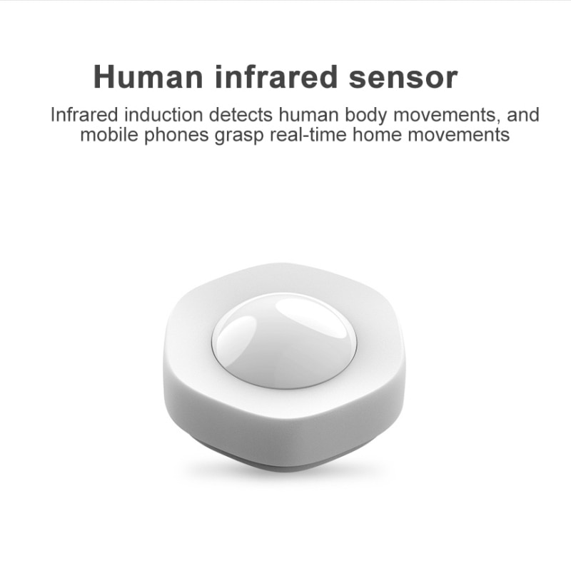 Human Body Sensor & Light Intensity Sensors Smart Movement Motion Sensor Zigbee Wifi Wireless Work For Tuya/smart Life