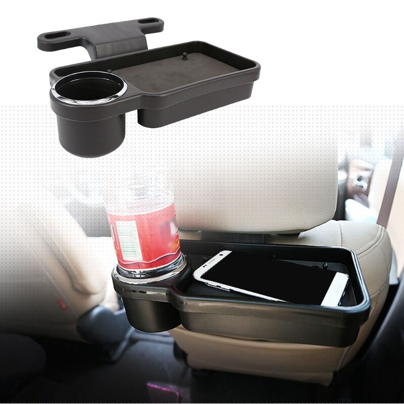Opvouwbare auto lade | auto eettafel | auto voedsel lade, auto achterbank organizer, autostoel tafel, auto eten lade, multifunctionele auto voedsel trays voor eten, reizigers en kinderen