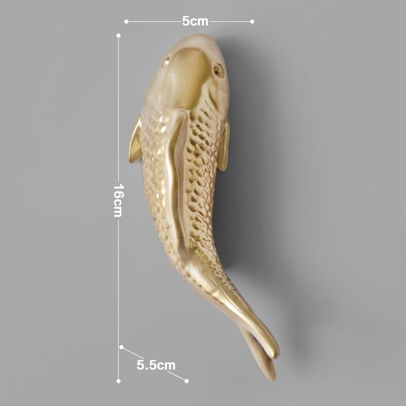 3D Stereo Harz Lotus Fisch Blumen Handwerk Dekoration Europäischen Wohnzimmer Hause Wand Hängen Fische Wandbild Kreative Wand Aufkleber: 14
