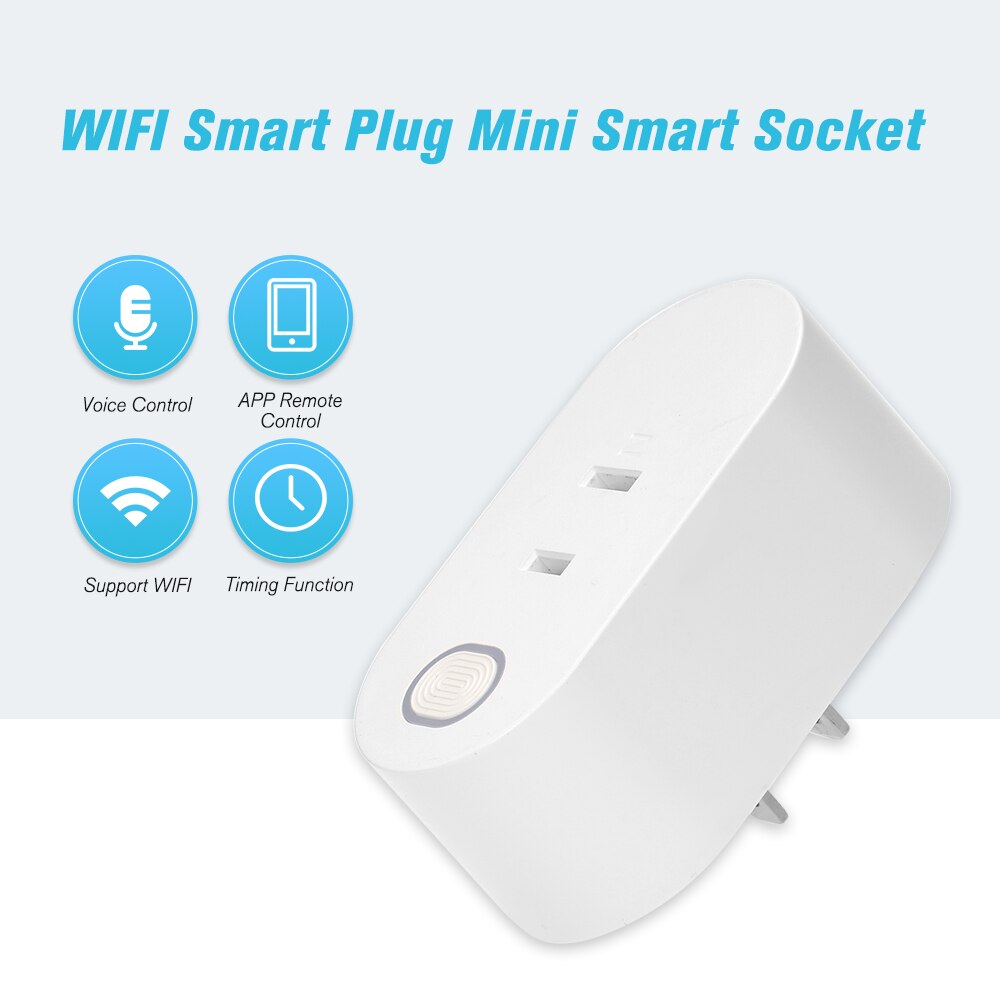 Smart WiFi Socket JP Japan Smart Plug Remote Control by Smart Phone APP from Anywhere Timing Function, Voice Control Compatible