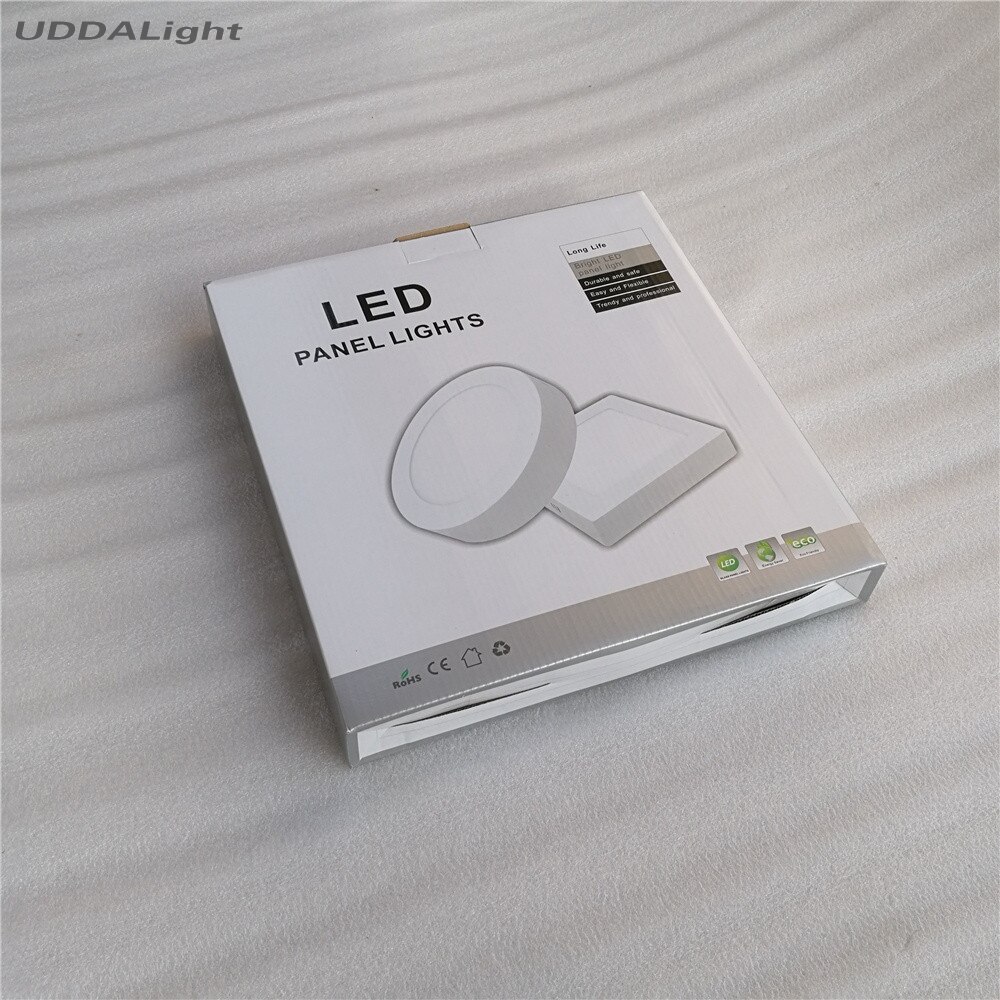 surface mounted light led panel 18W led panel white/warm white 3 color temperature ajustable smd2835 225mm 30% off