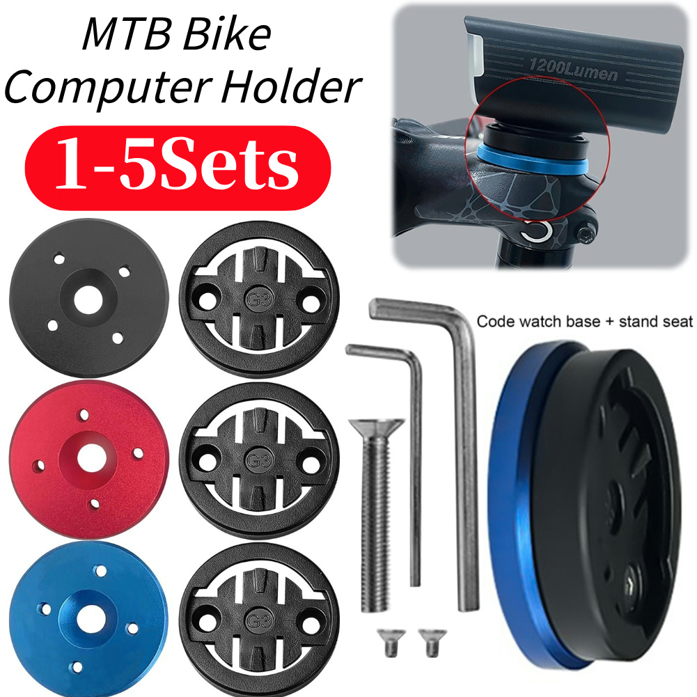Support de compteur de vitesse GPS pour vélo, en alliage, étanche, pour VTT, accessoires Garmin
