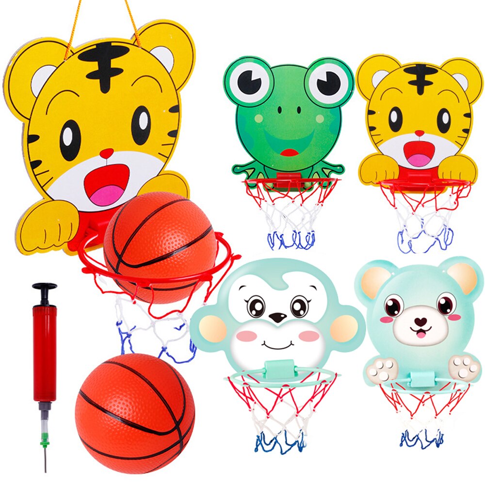 Cartoon Animal Basketball Board Indoor Fitness Sports Mini Basketball Hoop For Children - Basketball Board