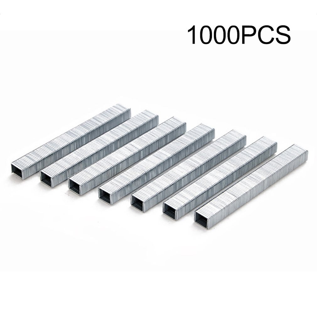 1000 Uds 1008J, grapas en forma de puerta, clavos de 11,3*1,2mm para grapadora 3 en 1, accesorios para máquina carpintero