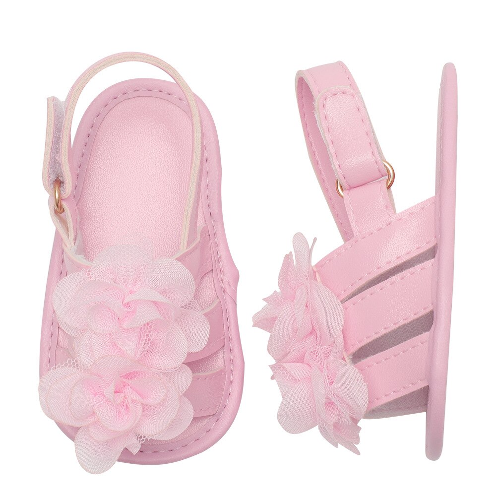 Sandalen für mädchen Baby Mädchen Schuhe nicht-Unterhose Baby blume Sandalen Kleinkinder Neugeborene Infantil Sandalen freundlicher freundlicher sommer schuhe: Rosa / 12