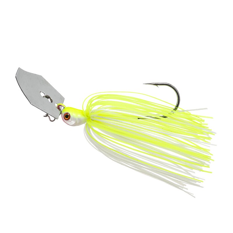 Fishgirl Wobbler JACKY HAMMAR Chatter bait Elite Lures 3/8oz 1/2oz Bladed Skirted Swim Jigs Bass Baits Fishing Lure: 10g / E