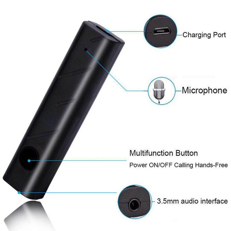 Mini 3,5mm Jack Bluetooth Auto Bluetooth transmitter Musik Audio Receiver Adapter Auto Bluetooth AUX für Auto