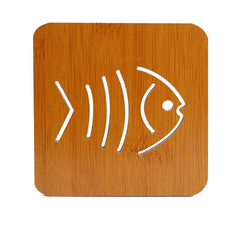 Placemats voor op tafel placemats bureau tafelmatten keukenaccessoires pot beker tegen bloesem bamboe onderzetters isolatiematten: Ander type 8