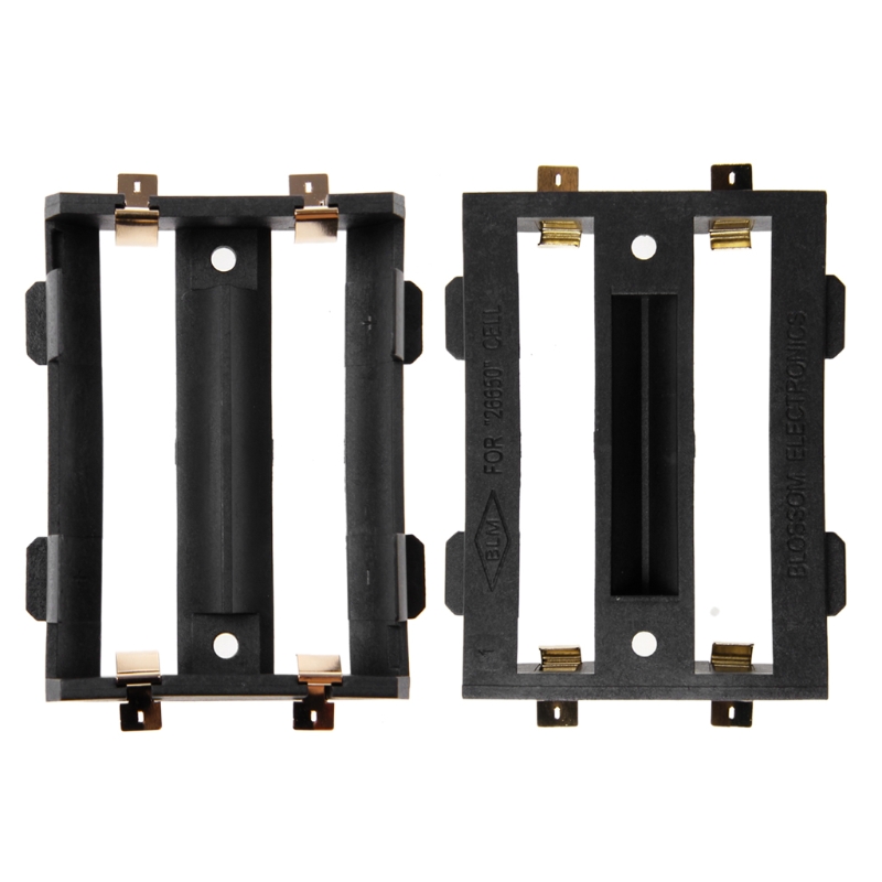 Diy Batterij Container Houder Smd Box Voor 2X26650 3.7V Oplaadbare Batterij 4Pin
