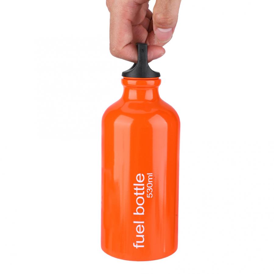 530/750/1000ML Outdoor Kachels Brandstof Fles Aluminium Kachel Gas Tank Benzine Fles Olie Opslag Container Voor outdoor Camp Wandelen
