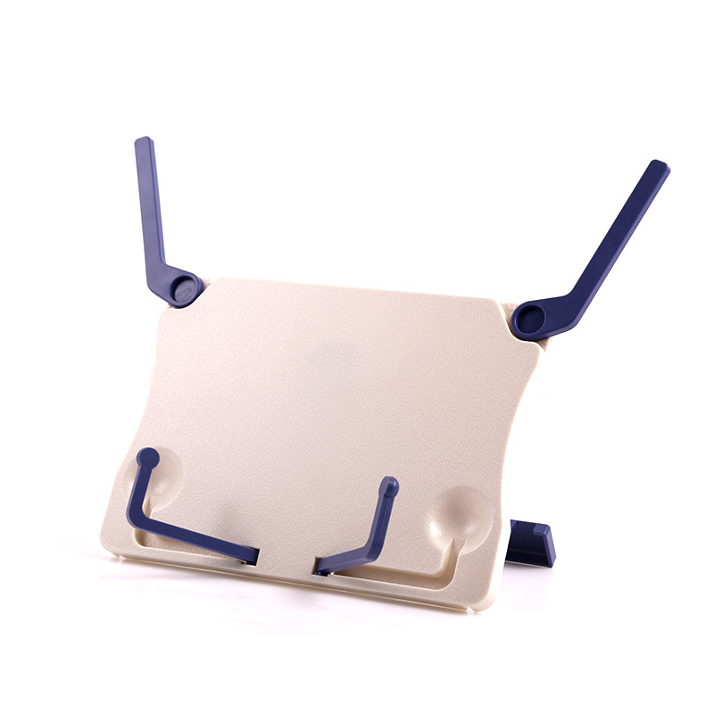 Portable Book Holder Shelf Reading Stand Books Document Recipe Shelf Folding Cookbook Tablet Holder Organizer Rest Rack