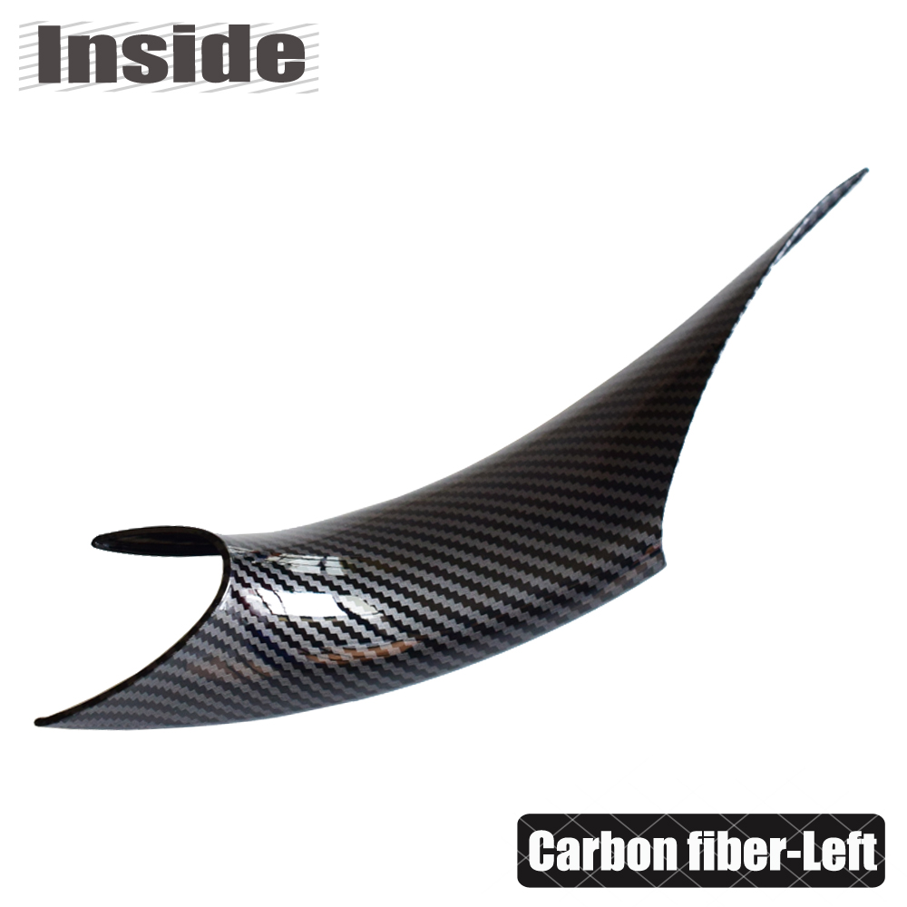 Auto Snap-In Interieur Deurklink Beschermen Trim Pull Carbon Textuur Voor Bmw 3 4 Serie F30 F31 f32 F33 F34 F35 F80 F82 -19: carbon-Left-Inside