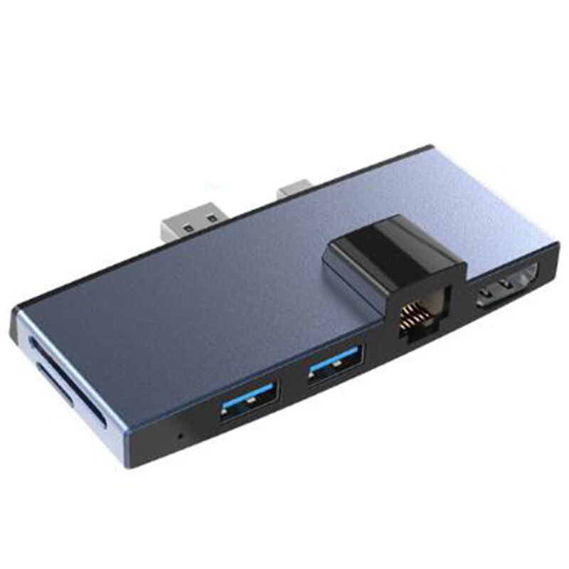 USB 3,0 Kartenleser Hub 4K HDMI RJ45 100Mbps Ethernet Adapter SD/TF Mikro-SD für oberfläche Profi 4/5/6: Ursprünglich Titel