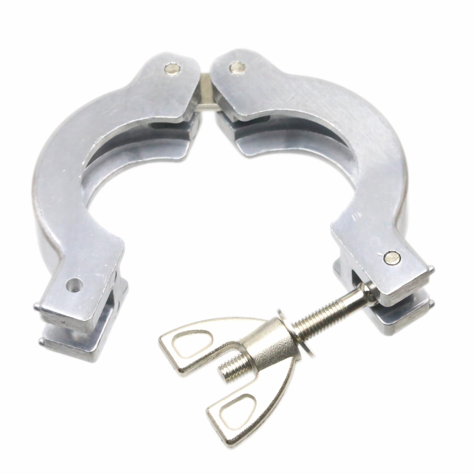 ISO-KF25 NW/KF-25 Hinge wing-Nut Clamps Aluminum Vacuum Flange Fitting (No Centering & O-Ring)