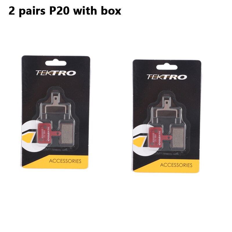 Tektro E10.11 P20.11 Metal Ceramic Disc Brake Pads For Auriga Orion Draco WS Aquila Disc Brake HD-M500 HD-M500 HD-M520 MD-M280: 2 pairs P20 with box