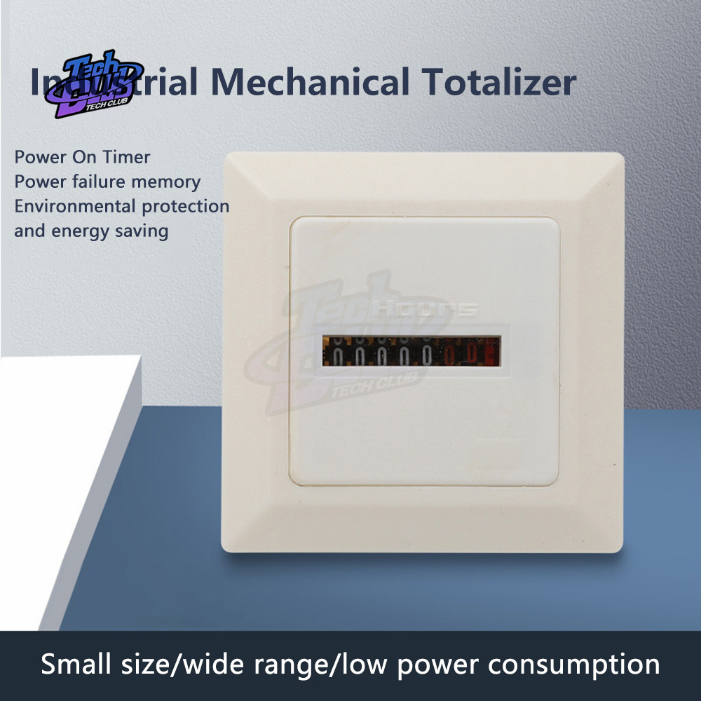 AC220-240V HM-1 0-99999,9 Stunden-Timer-Funktion Elektronischer hermetischer Zähler Digitales Messgerät 0,3 W 50 Hz für Elektriker-Werkzeug