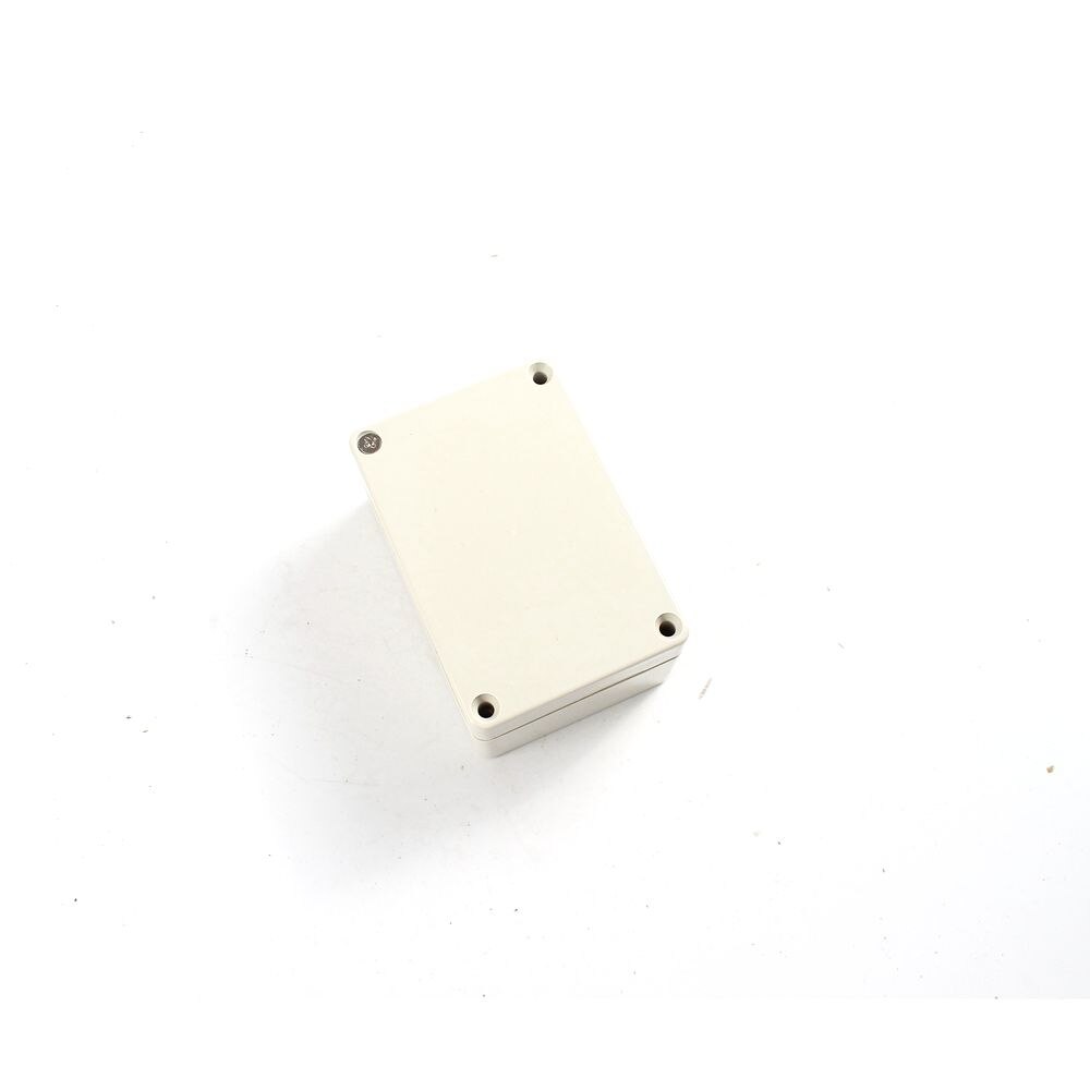 100x68x50mm Waterproof Plastic Enclosure Box Outdoor Cable Connection Wire Junction Electrical Project Case ABS IP65 100*68*50mm: Grey Cover