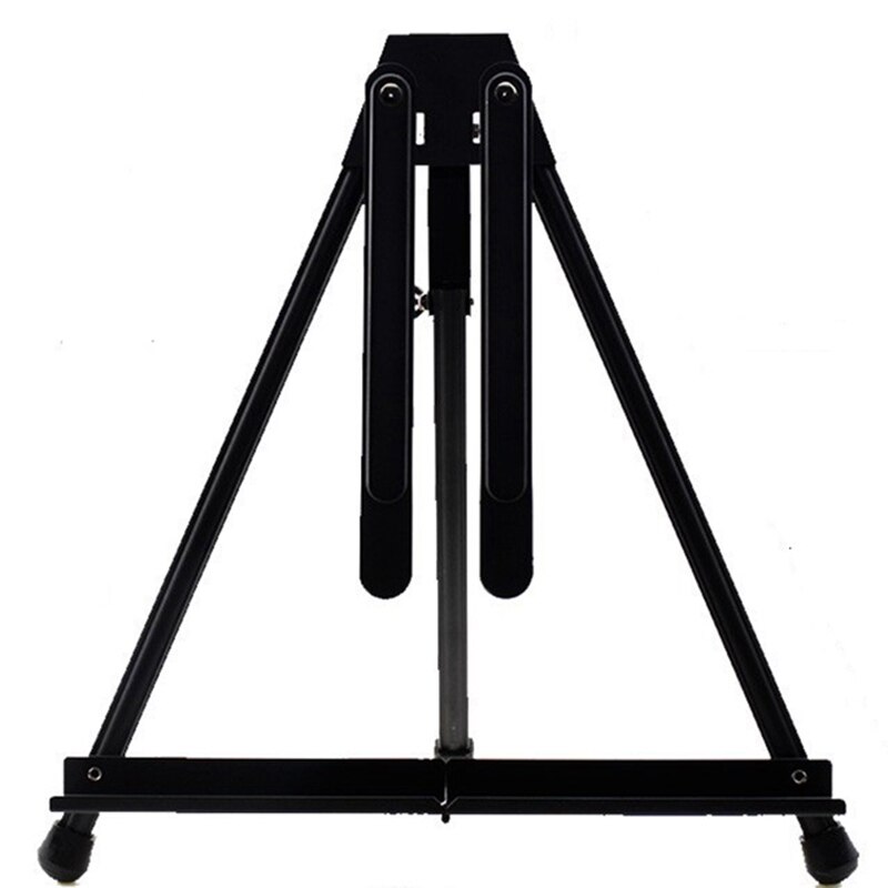 Metal Sketch Easel Stand Foldable Tripod Easel Portable Adjustable Aluminum Alloy Easel Sketch Drawing for Artist Art Supplies