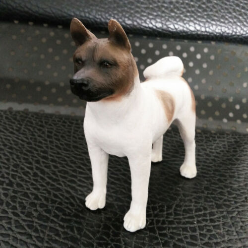 Jjm japansk akita hund husdjur figur canidae djur samlare bil dekoration leksak pvc modell pedagogisk för barn vuxna barngåva: Default Title