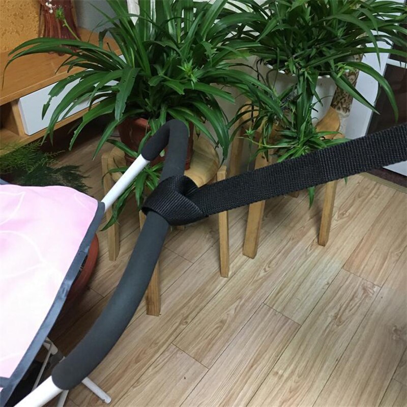 Baby Kid Buggy Stroller Pram Safety Belt Wrist Hand Strap Pushchair Arm High Landscape Wheelchair Carriage Poussette Solid TSLM1