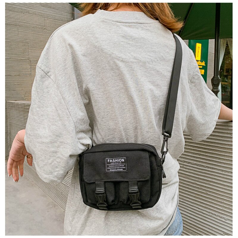 Kleine Frauen Leinwand Umhängetasche frauen Koreanische Beiläufige Mini Schulter Tasche Neue Umhängetaschen für Dame 2022 Weibliche Handtaschen geldbörse