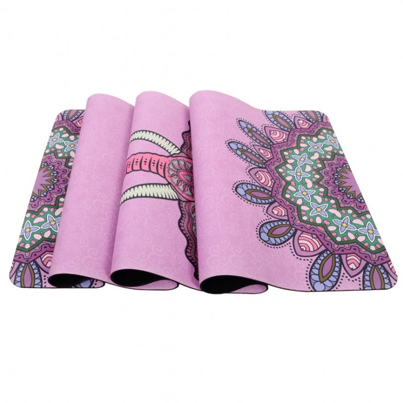 AMYOGA Yoga Mat - 183x61cm - TPE, Suede, Natural Rubber - Non-slip, Sweatproof, Body Alignment