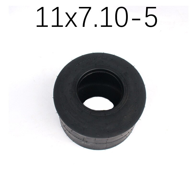 11x7.10-5 Tire for 168 Go Kart 5 Inch Tyre Rear Tires Fit for Drift Wheels