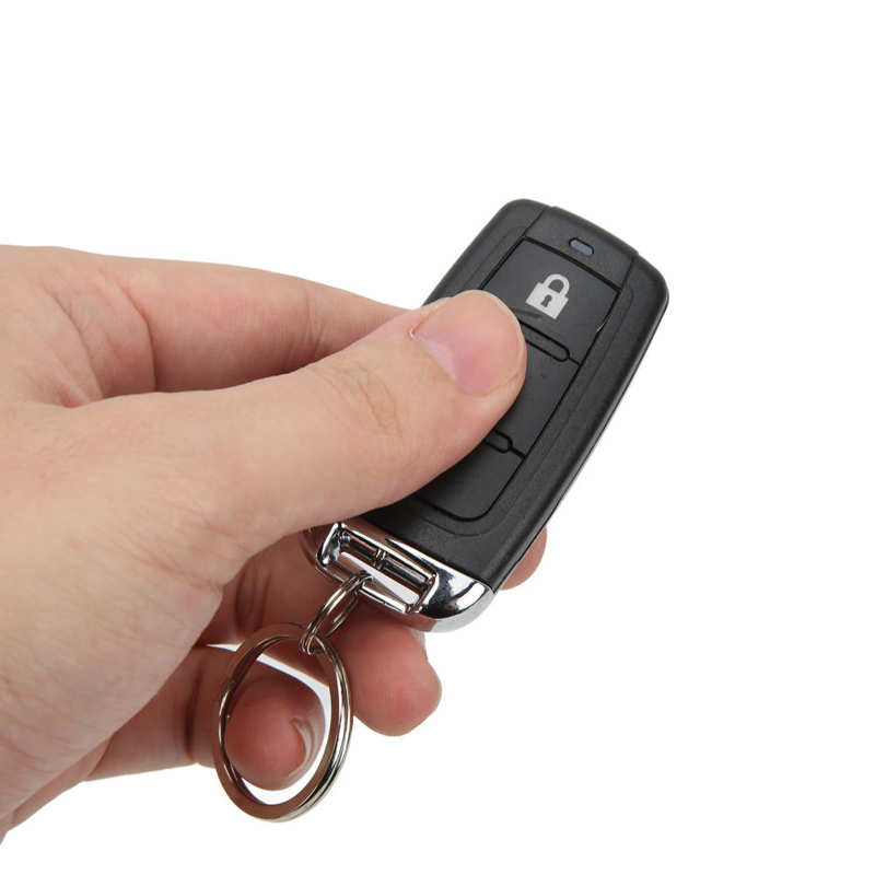 Remote Control Central Kit Keyless Entry System ABS Universal with 2-Button Controller for All 12V Models