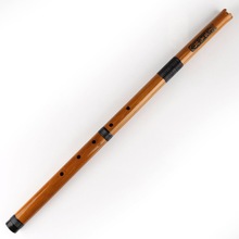 Chinese Traditionele Stijl Handgemaakte 5 gaten F Key Bamboefluit Met Wortel Muziekinstrument Chinese Houtblazers Instrument
