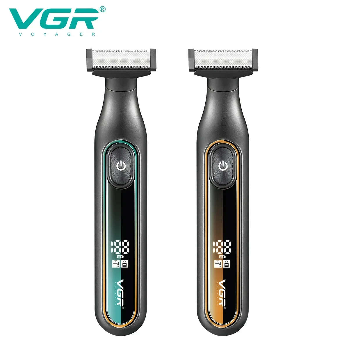 VGR Razor Professioneller Elektrorasierer Tragbare Rasiermaschine Wasserdichter Bartschneider Friseur Rasiermaschine für Männer V-360