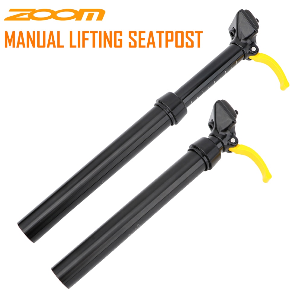 Powiększenie teleskopowy wioślarz sztyca zacisk sztycy wioślarz górski hydrauliczny zakraplacz 30.9/31.6*375MM siodło Mtb rura kontrola chowany