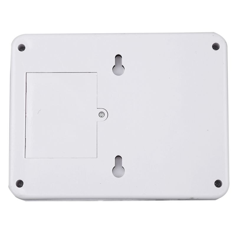 Wireless Motion Sensor Alarm with Security Keypad PIR Home Garage Shed Caravan white