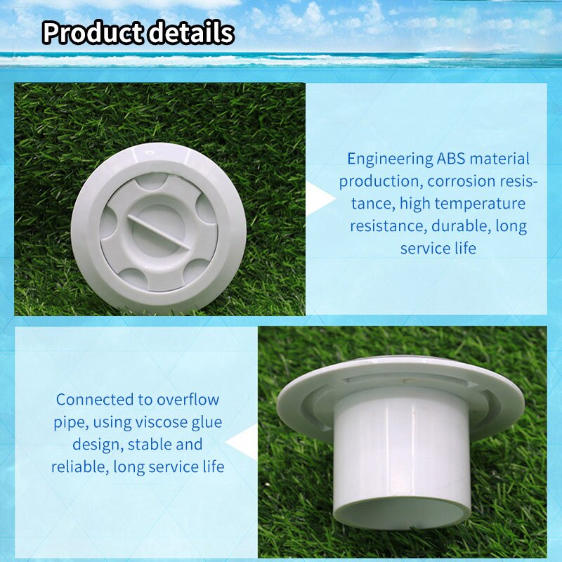 Universal Replacement Spa Fitting Swimming Pool Nozzle Return Jet Pipe Connector Swimming Pool Nozzle Pipe Connector Spout