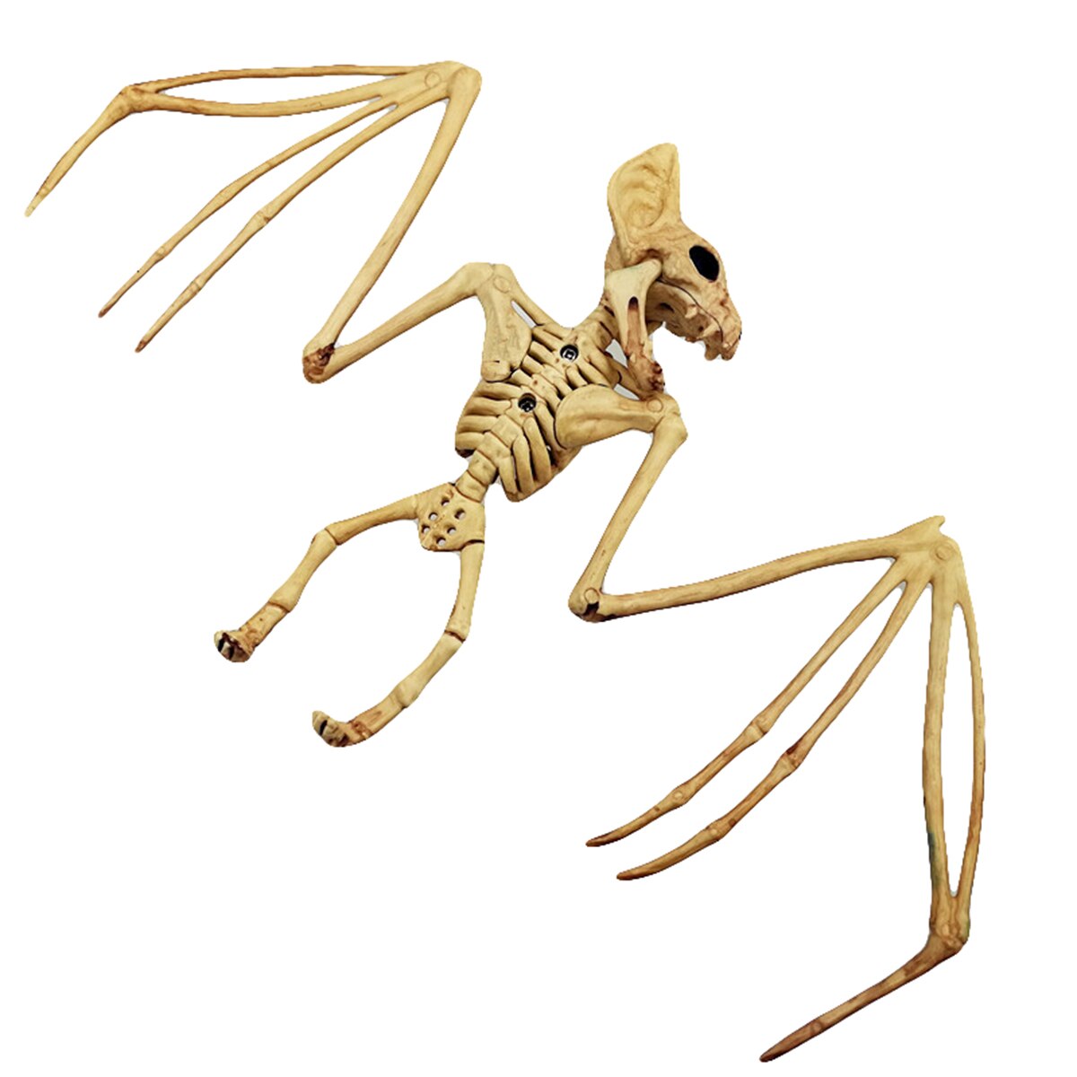 Halloween skorpion spindel mus skelett halloween skräck djur dekoration rekvisita halloween dekoration skelett fest dekoration: Fladdermus
