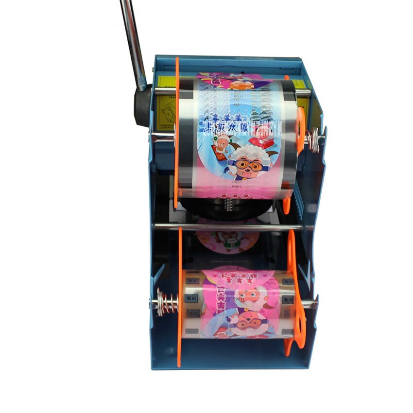 Manual Pearl Milk Tea Sealing Machine WY-806A Tea Cup Sealing Machine Plastic Sealer 7, 7.5, 9.5 MM 270W 220V / 50Hz