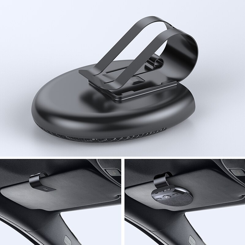 Trådlös blue-tooth bilhögtalare handsfree-sats handsfree bluetooth multipoint högtalartelefon solskydd blue tooth biltillbehör