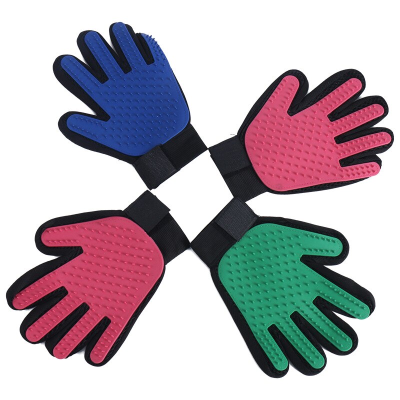 Katten En Honden Massage Handschoenen, Pet Grooming Handschoenen, Kat Haar Grooming, Milieuvriendelijk Siliconen Bad Borstel, dierbenodigdheden
