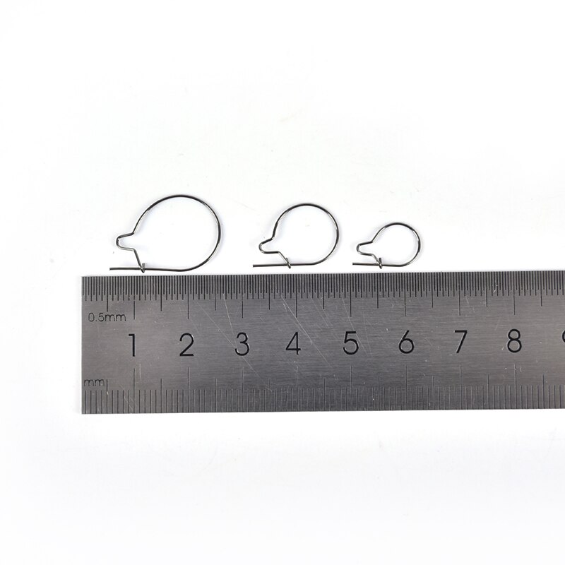 S/M/L Karpervissen Made Clip Visaas Ring Haken Aas Sting Pin Spike Levend Aas Lokken haak Karper Chod Hair Rig Visgerei 20Pcs