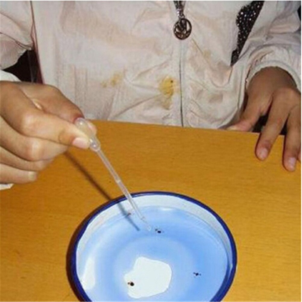 Gotero de plástico transparente para microbiología, juego de pipetas graduadas de transferencia líquida para experimento médico de laboratorio, 100 Uds., 2ml