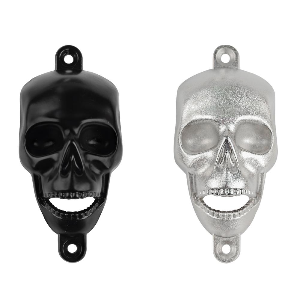 Halloween Party Wall Hanging Horror Skeleton Ghost Head Shaped Beer Bottle Opener For Home Bar