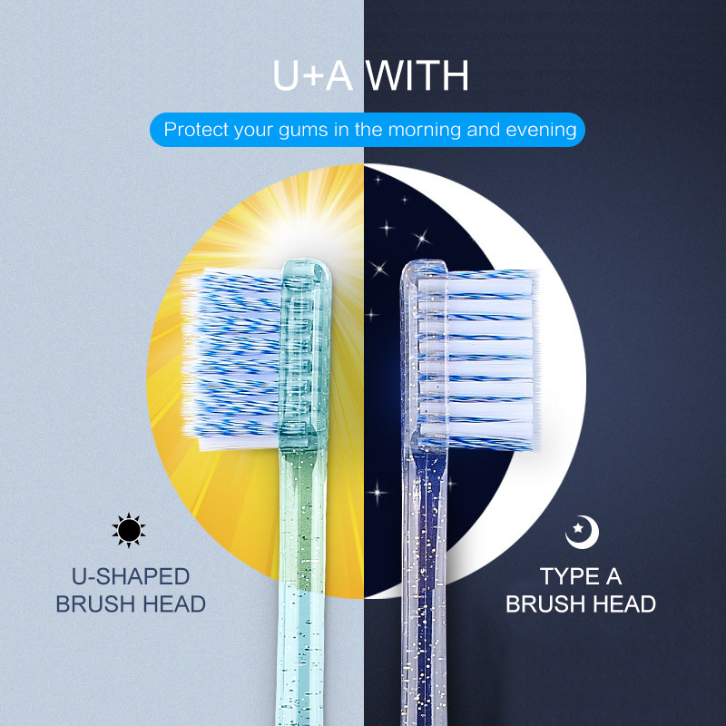 Volwassen Tanden Borstel 2 stks/set Oral Care Tooth Whitening Dental Tooth Pick Tand Orthodontische Tandenstoker Tandenborstel Schoonmaken Gereedschap