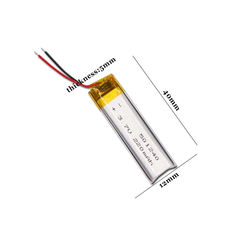 2x 3,7V 220mAh LiPo Akkus & USB-Ladekabel – Ersatz Für E010, T36, F36 Drohnen, Mit Schutzschaltung