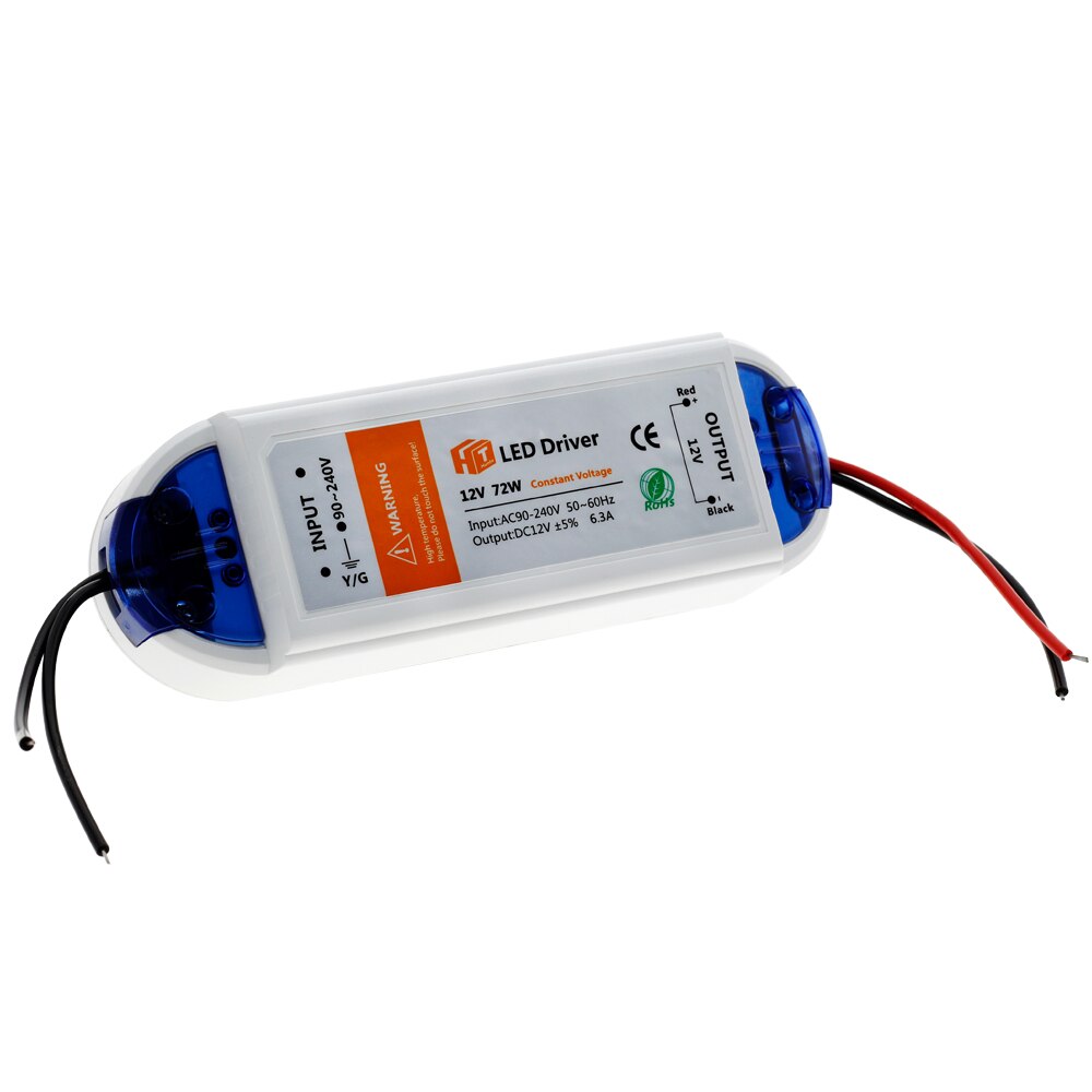 DC12V Voeding Led Driver 18W/28W/48W/72W/100W Adapter verlichting Transformator Schakelaar Voor Led Strip Plafond Gloeilamp