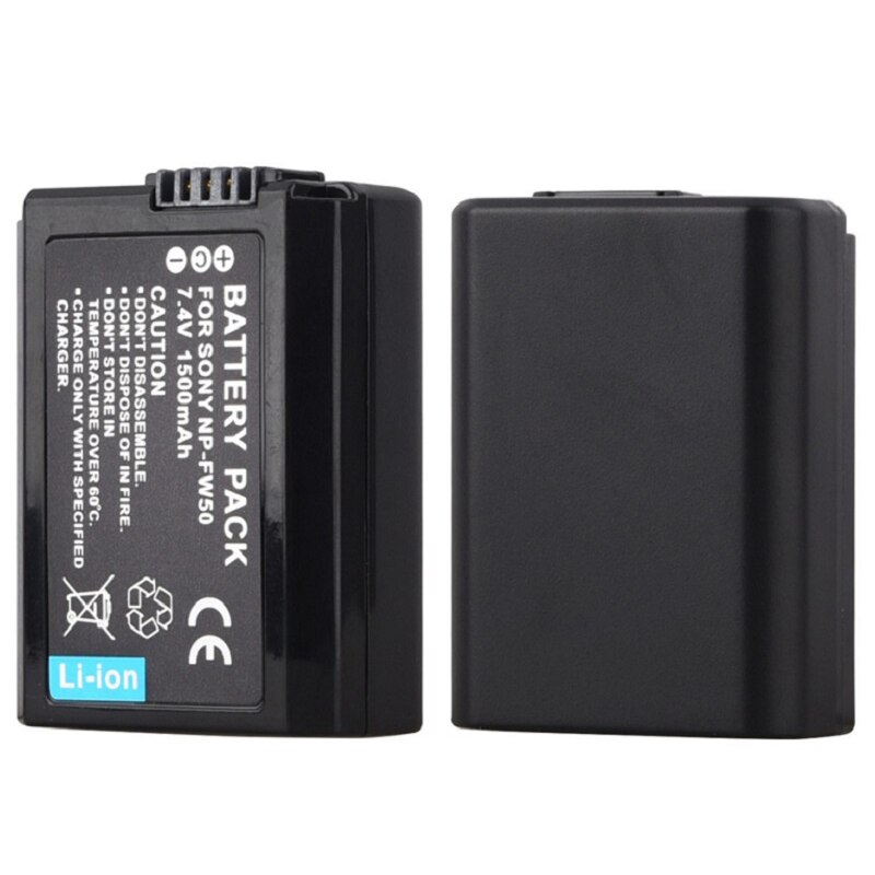NP-FW50 Batterij NPFW50 Np FW50 Voor Sony Alpha 7 A7 A5000 A5100 A7R NEX5 5R 5N A6000 A7 NEX6 NEX7 NEX5R NEX5N Digitale Camera